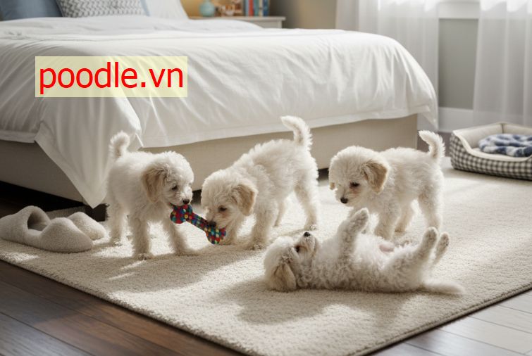 Chó Poodle Màu Đen/Đỏ/Trắng: Đặc Điểm Và Giá Bán