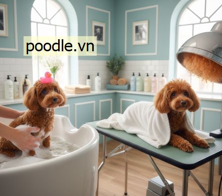 Hành Trình Chăm Sóc Chó Poodle Của Khách Hàng Thực Tế