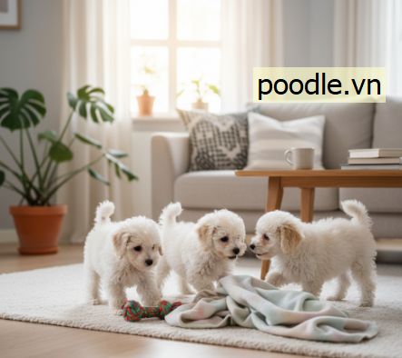 Huấn Luyện Chó Poodle Cơ Bản Từ Ngồi Đến Bắt Tay